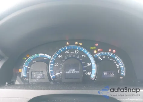 2013 Toyota Camry Hybrid Xle z USA, uszkodzony, nr VIN 4T1BD1FK0DU076016